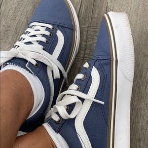 VANS Mirage Blue (Denim) Old Skool Women Size 6.5